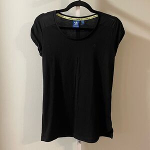 Adidas Black Signature Short Sleeve Tee